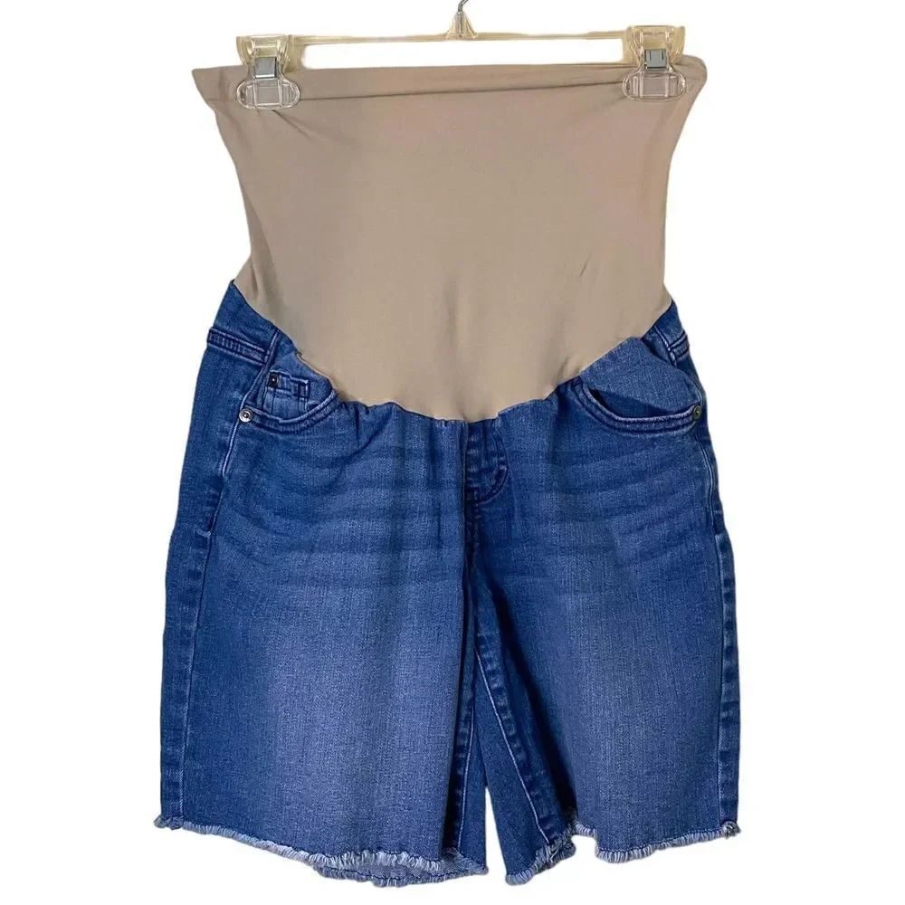 Indigo Blue Maternity Shorts Size XS